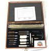 Image 1 : Gun Cleaning Kit In Wood Box