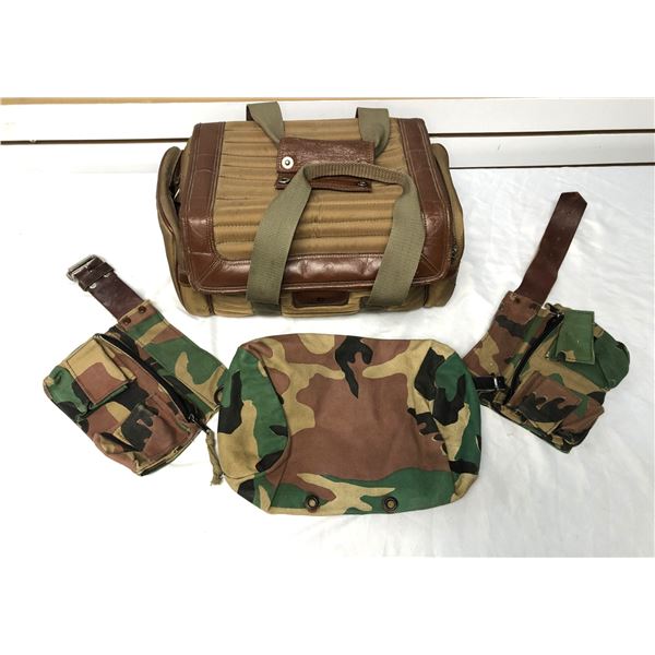 Diamond Vintage Range / Camera Bag & Camo Fanny Pack