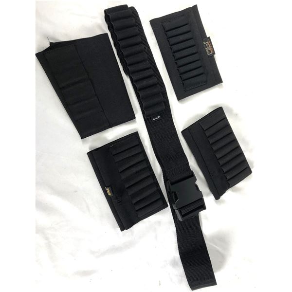 Bandolier & 4 Buttstock Round Holders