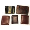 Image 3 : x5 Bullet Pouches - Fold Out Leather
