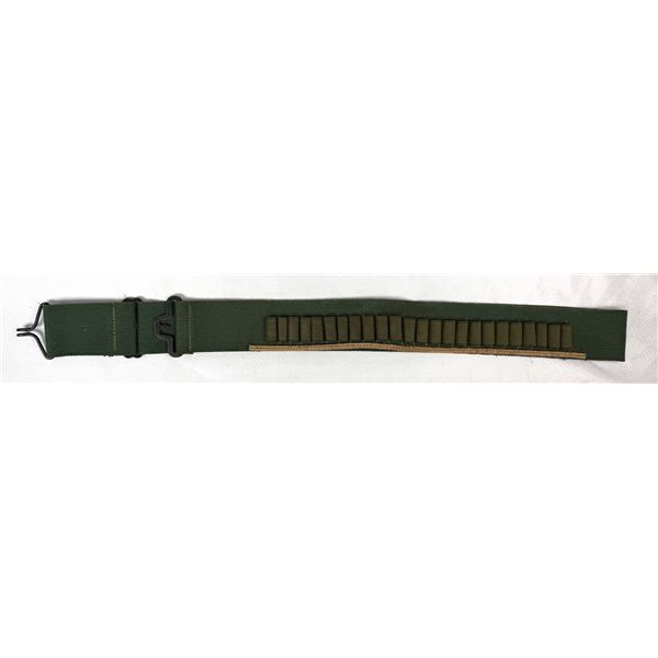 Bandolier Cartridge Belt - Mil Spec Style Clasp