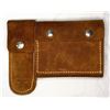 Image 1 : Hunters Leather Knife & Cartridge Leather Pouch Kit