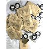 Image 1 : Gold Plated Dog Tags, Chains & Silencers LOT 12 pc sets