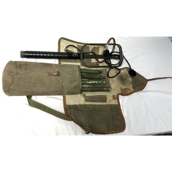 Polish Army Metal Detector w/ Case