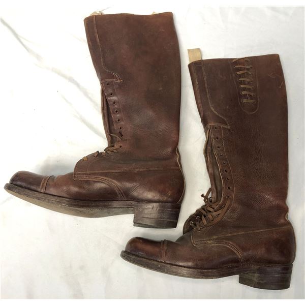 RCMP Strathcona Service Boots - Mounties 1940