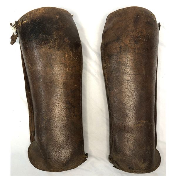 WWI-II Leather Officer Gaiters - Canadian Army