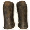 Image 3 : WWI-II Leather Officer Gaiters - Canadian Army