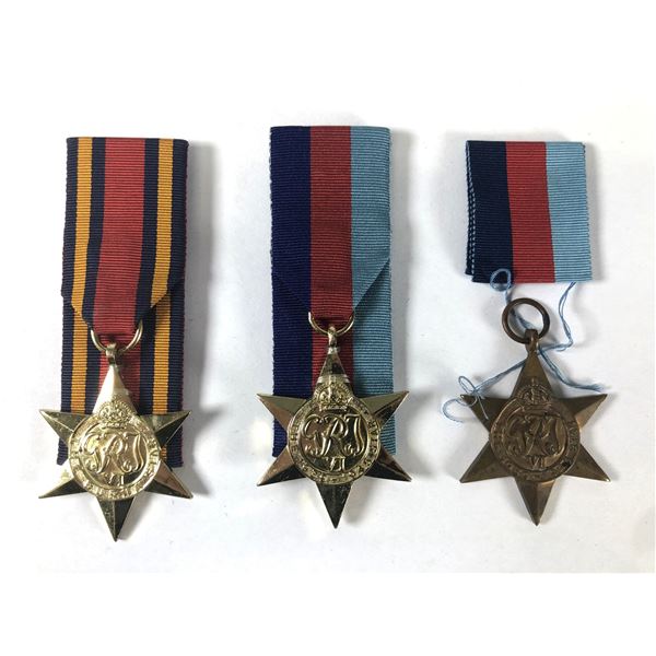WW2 Campaign Medals x3
