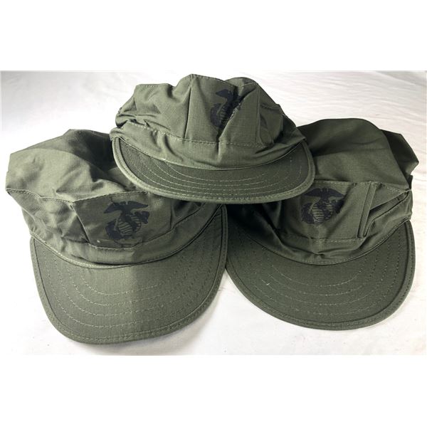 USMC Marine Corp Hats x3 - Large NEW