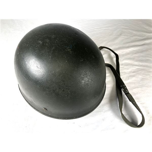 Vintage Metal Military Helmet - 7 1/8
