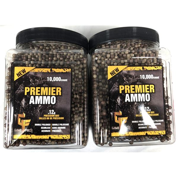 Airsoft Ammo 10,000 x2 Tubs - 12 Gram NEW