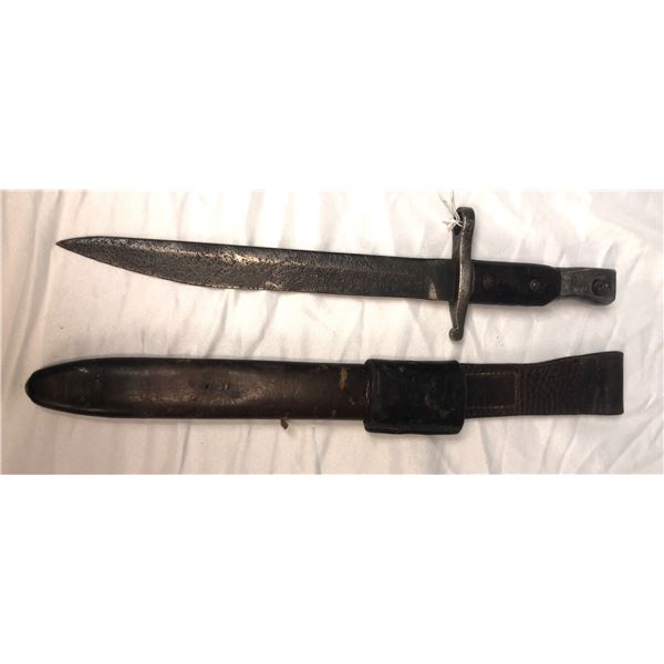 Ross Rifle Bayonet w/ Scabbard