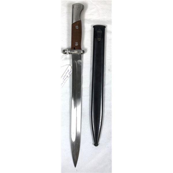 1935 Brazlian Mauser Bayonet w/ Scabbard