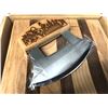 Image 1 : Alaskan ULU Knife & Board Set - w/ Box