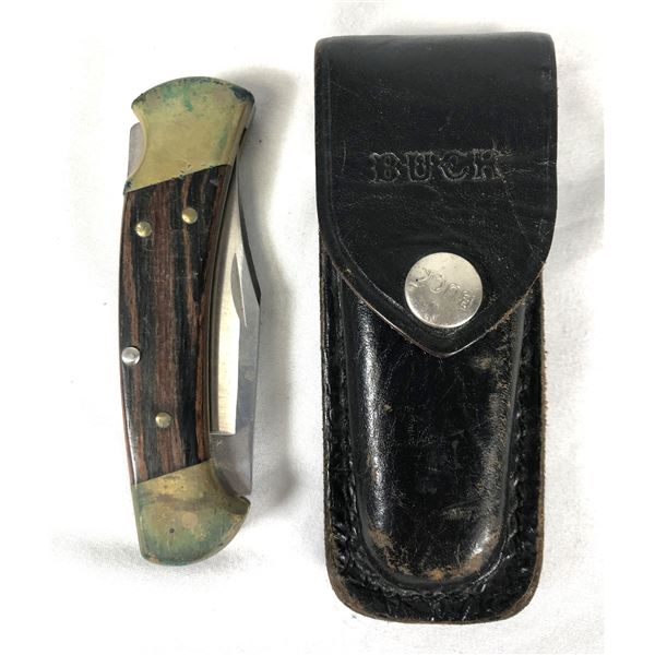 Buck 112 Folding Knife w/ Sheath
