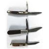 Image 1 : x3 Vintage Folding Knives LOT - Old Timer, Barlow, Gescut