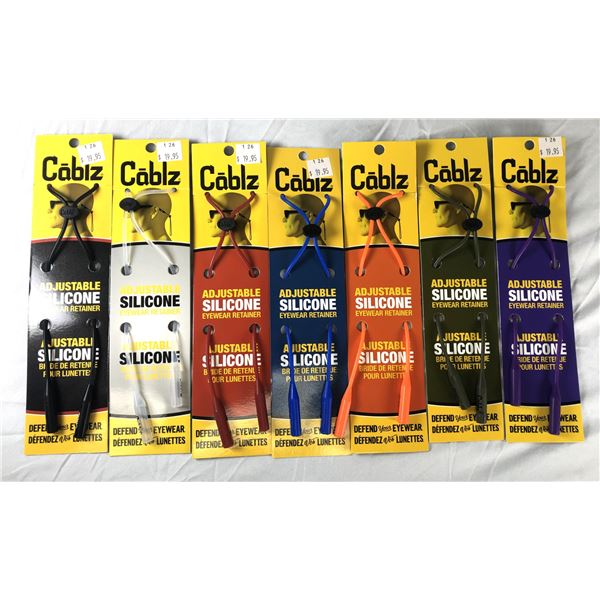Cablz Eyewear Retainers x7 Colors NEW