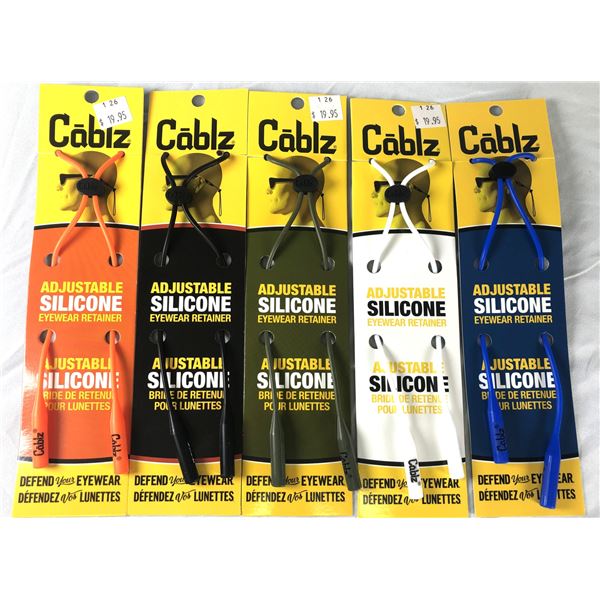 Cablz Eyewear Retainers x5 Colors NEW