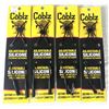 Image 1 : Cablz BLACK Eyewear Retainers x4 - NEW