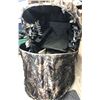 Image 1 : Fold Up Camo Hunting Blind - Single Person