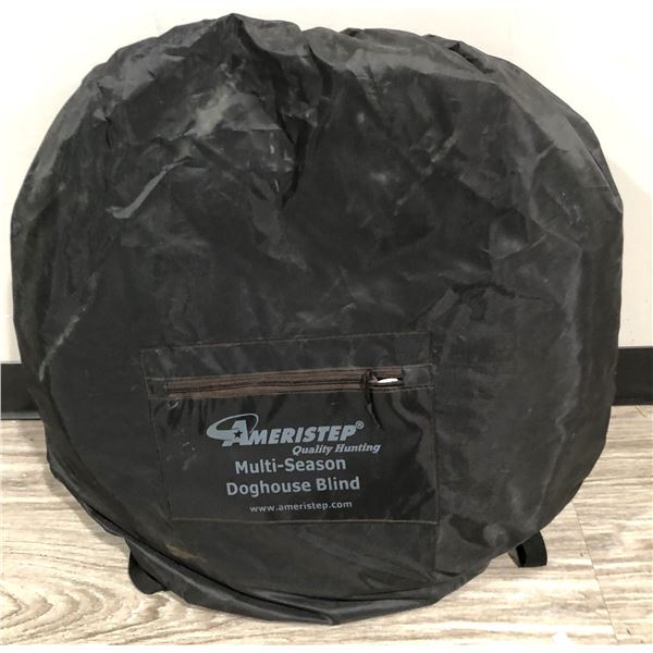 Ameristep Multi-Season Doghouse Blind - Fold Up w/ Case