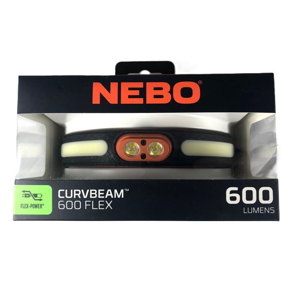 Nebo Curvbeam 600 Flex Headlamp - NEW