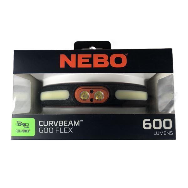 Nebo Curvbeam 600 Flex Headlamp - NEW