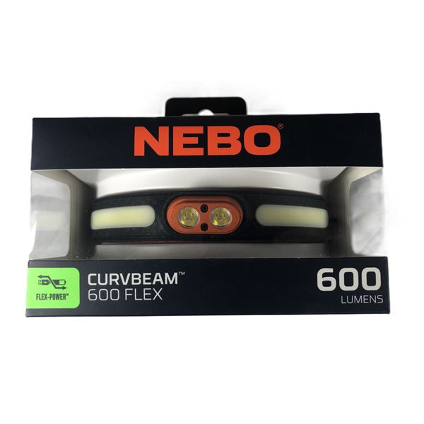 Nebo Curvbeam 600 Flex Headlamp - NEW