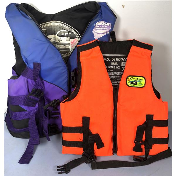 Life Vest LOT x2 - Flotation