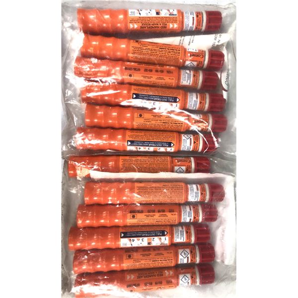 Red Signal Flare LOT x12 - Handheld