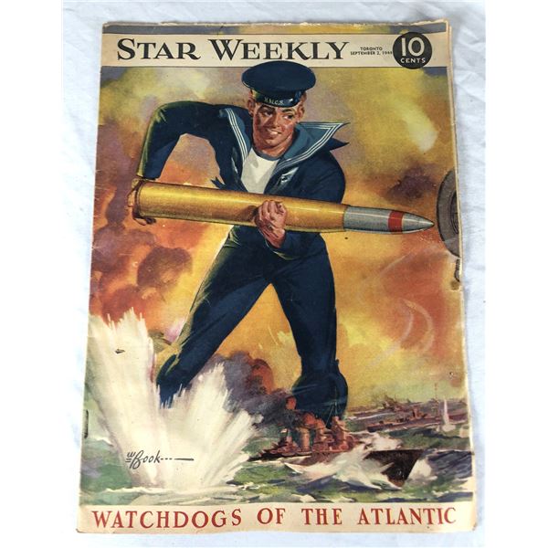 1944 Star Weekly Magazine - WW2 Toronto