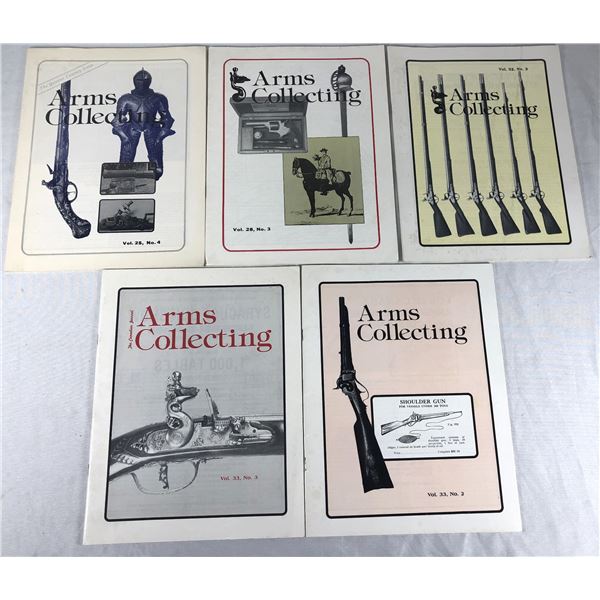 Arms Collecting Magazine LOT x5 - Canadian Journal
