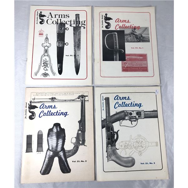 Arms Collecting Magazine LOT x4 - Canadian Journal