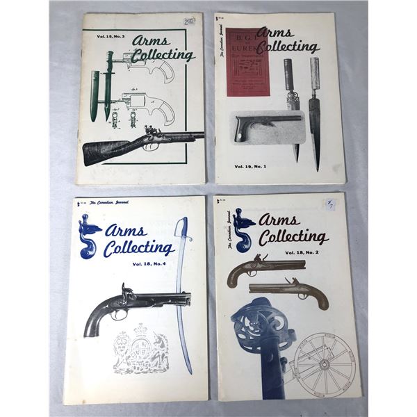 Arms Collecting Magazine LOT x4 - Canadian Journal