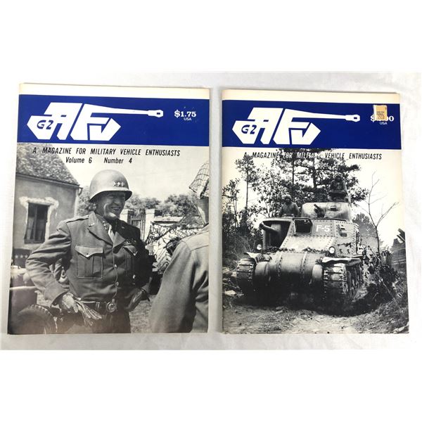 AFV G2 Military Vehicle Magazines x2