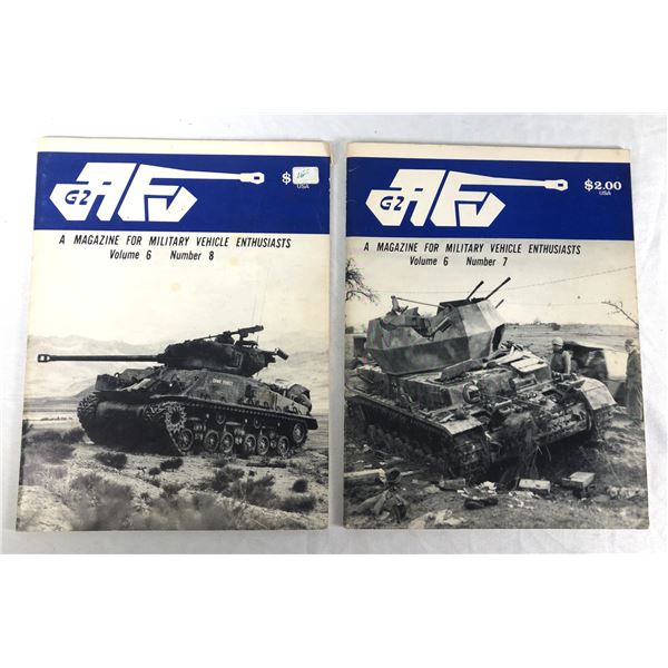 AFV G2 Military Vehicle Magazines x2