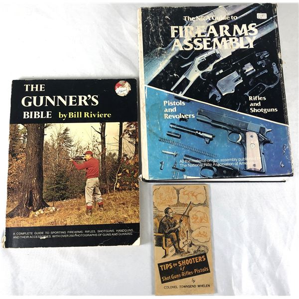 Firearm Books LOT x3