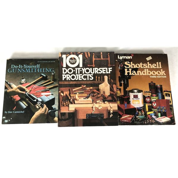 Gunsmithing Books LOT x3