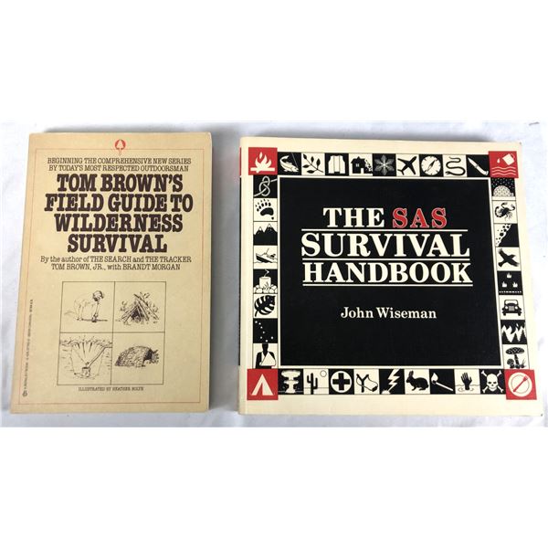Survival Books x2 - SAS Handbook