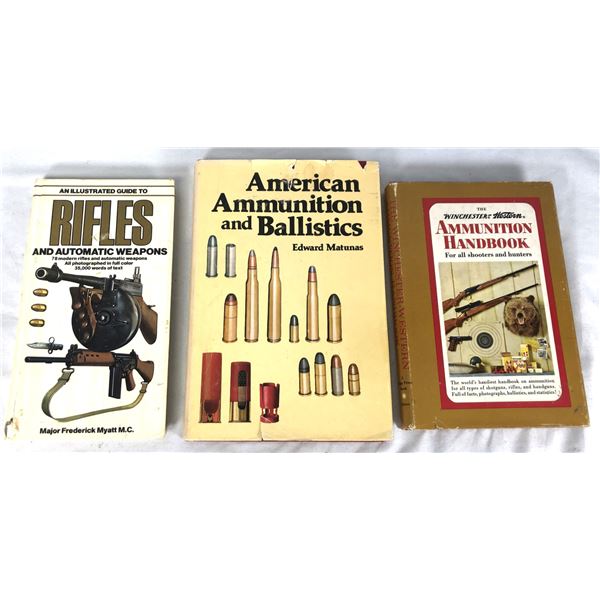 Guns & Ammo Book LOT x3