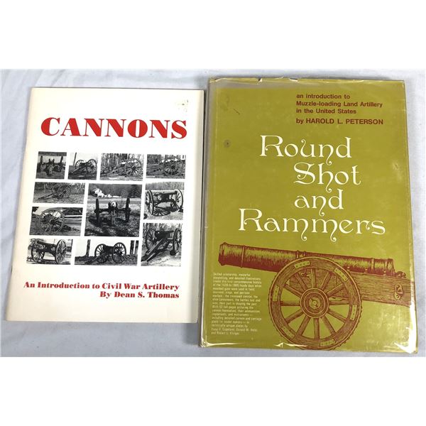 Cannon Artillery History Books x2