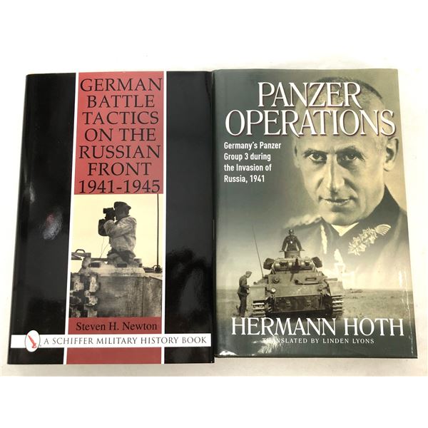 WW2 German Tactics & Panzer Operations Book x2