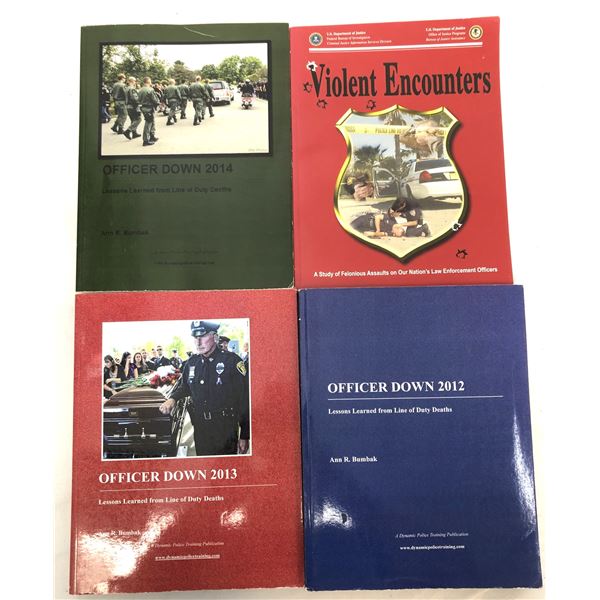 USA Police Training Manuals x4