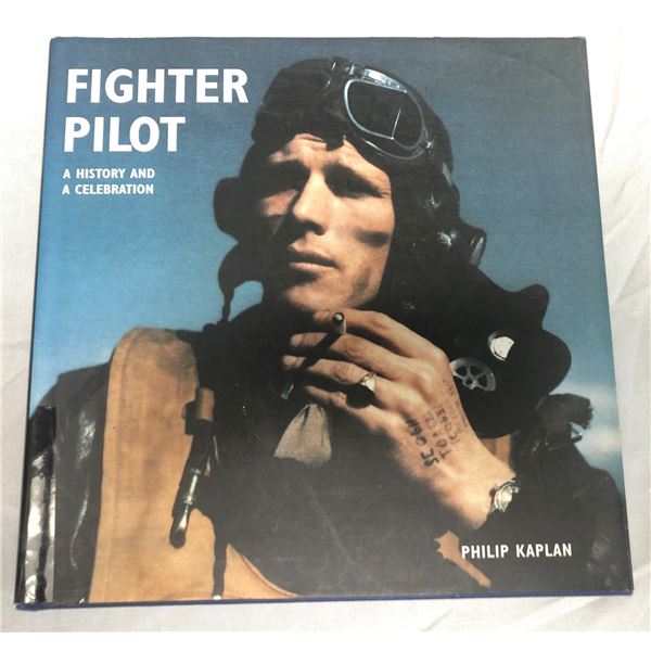 Fighter Pilot History Hardcover Book - Warplanes