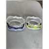 Image 1 : 2 NEW OCCIALINE MADE IN ITALY SWIMMING GOGGLES, RETAIL $60