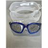 Image 2 : 2 NEW OCCIALINE MADE IN ITALY SWIMMING GOGGLES, RETAIL $60