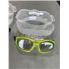 Image 3 : 2 NEW OCCIALINE MADE IN ITALY SWIMMING GOGGLES, RETAIL $60