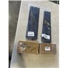 Image 1 : 2 NEW 1 TON CABLE GRIP CLAPMS PULLERS, AND 2 NEW PACKS OF ZAP STRAPS 100PC EACH 14 INCH