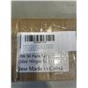 Image 2 : NEW 30 PACK SATIN NICKEL 3.5X3.5 DOOR HINGES
