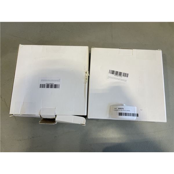 2 NEW 6-1/8 HOLE SAWS